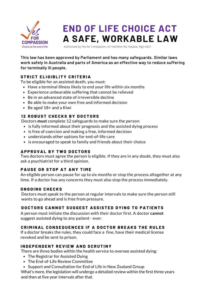 Factsheet: What makes this law safe?